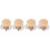 4Pcs Wear-Resistant Portable Pot Lid Knobs Comfortable Grip Handles 1