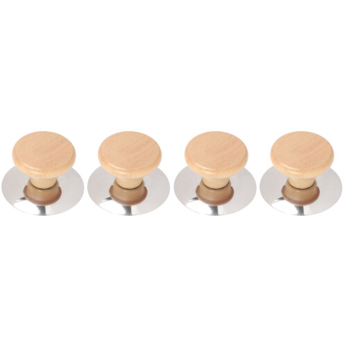 4Pcs Wear-Resistant Portable Pot Lid Knobs Comfortable Grip Handles