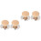 4Pcs Wear-Resistant Portable Pot Lid Knobs Comfortable Grip Handles 3