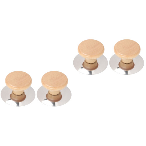 4Pcs Wear-Resistant Portable Pot Lid Knobs Comfortable Grip Handles 2