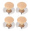 4Pcs Wear-Resistant Portable Pot Lid Knobs Comfortable Grip Handles 4