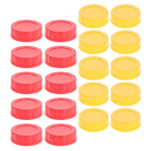 10St PP Babyflesdop Bewaring Deksels