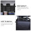 Black Oxford Cloth Car Seat Storage Bag Durable Organizer 5