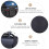 Black Oxford Cloth Car Seat Storage Bag Durable Organizer 6