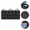Black Oxford Cloth Car Seat Storage Bag Durable Organizer 9