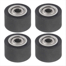 4Pcs Plotterschneider Klemmwalze Papierzuführrolle Gummischneideplotter Klemmwalze (4x11x16mm)