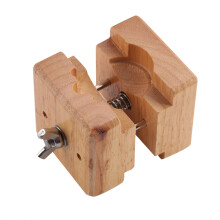 Wooden Watch Case Vise for Safe Repairs