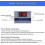 220 Digital Led Temperature Controller Module, XH-W3001 Thermostat Switch with Waterproof Probe, Programmable Heating Thermostat 3