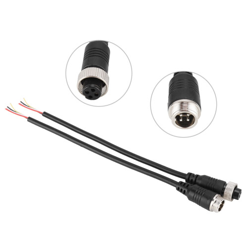 Signalverlängerung 4-Kern Stecker Paar 1