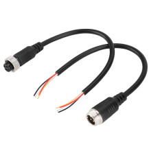4-Kern AV Kupplungskabel 20cm