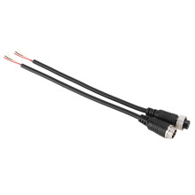4-Kern Signalkabel 20cm Stecker-Buchse