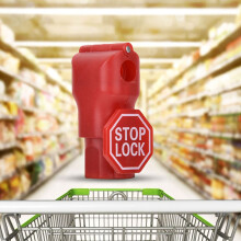 100Pcs Anti-theft Hook Lock for Shelves 4.5mm Display Security Accessories