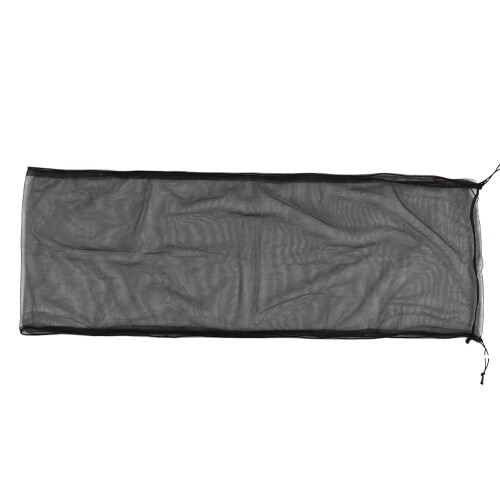 Universal Black Polyester Bird Cage Cover, 98x35cm Mesh Net 1
