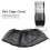 Universal Black Polyester Bird Cage Cover, 98x35cm Mesh Net 3