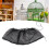Universal Black Polyester Bird Cage Cover, 98x35cm Mesh Net 6