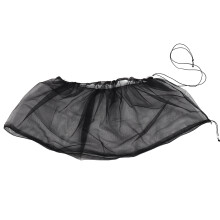 Universal Black Polyester Bird Cage Cover, 98x35cm Mesh Net