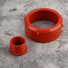 Turbo Intake and Breather Seal Kit for OM642 Engines, Red, 2pcs