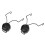 1Pair Tactics for Sordin Type Headset Holder for Fast Helmet Rail Set 1