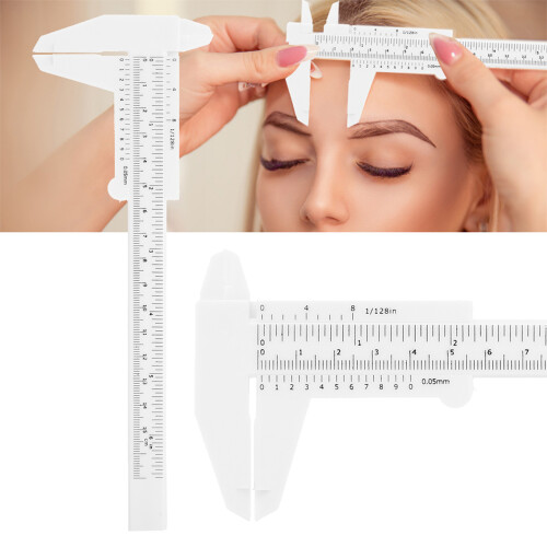 8 Types Eyebrow Ruler & Shape Stencil for Tattoo & Makeup, 207cm