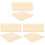 1500Sheets Premium Khaki Oil-Proof Paper for Baking and Kitchen Use 1