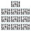 10Sets Durable Black PVC Reflective Number Stickers for Mailbox Garage 5