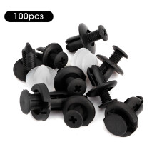 Car Door Panel Trim Clips 100Pcs Bumper Fasteners Retainers Durable Plastic