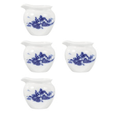4St Witte Keramische Sauscontainers Voor En Sauzen