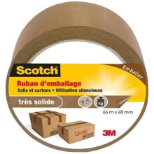 SCOTCH - Packaging tape - Adhesive - Very strong - 48 mm x 66 m - Brown