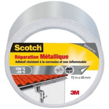 SCOTCH - Adhesive tape - Metal repair - Corrosion resistant and non-flammable - 150 C / -20 C - 48 mm x 15 m