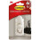 3M 3M - Adhesive hook - Medium triangular - Brushed metal - Supports 1.3 kg 1