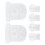 4pcs Silicone Duckbill Valves & Diaphragms for S32 Pump Replacement 1