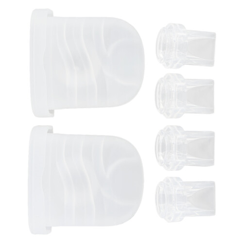 4pcs Silicone Duckbill Valves & Diaphragms for S32 Pump Replacement