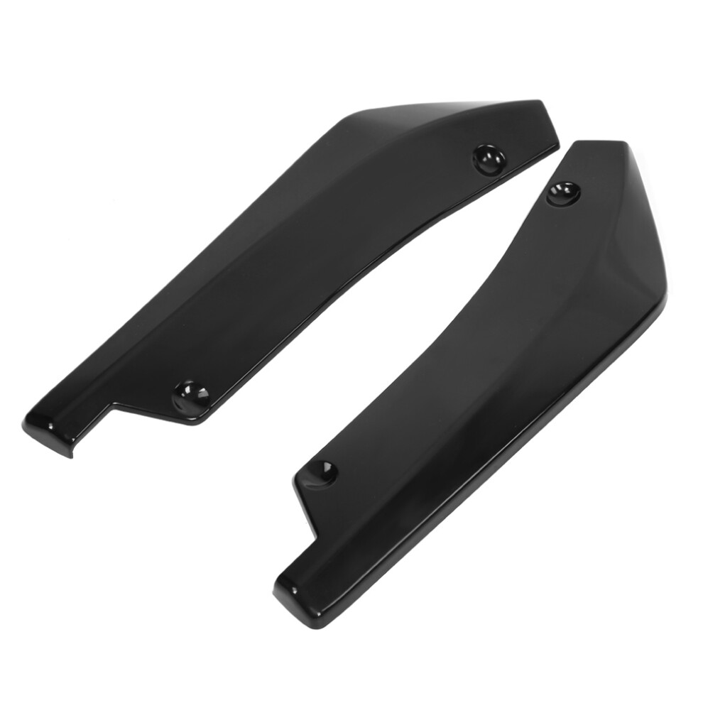 2 Pcs Car Rear Bumper Lip Anti Crash Spoiler 7293282580978