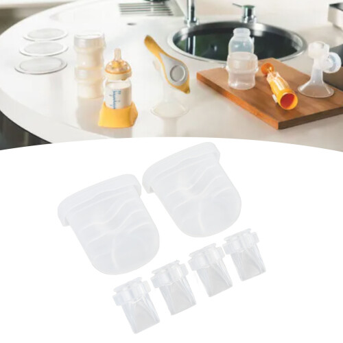 4pcs Silicone Duckbill Valves & Diaphragms for S32 Pump Replacement 2
