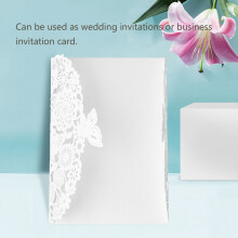 European Style Carved Invitation Cards 10 Pack for Weddings and Business Events