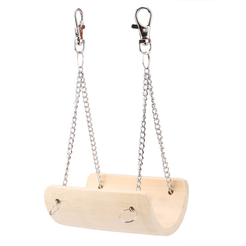 Small Pet Wooden Swing for Hamster