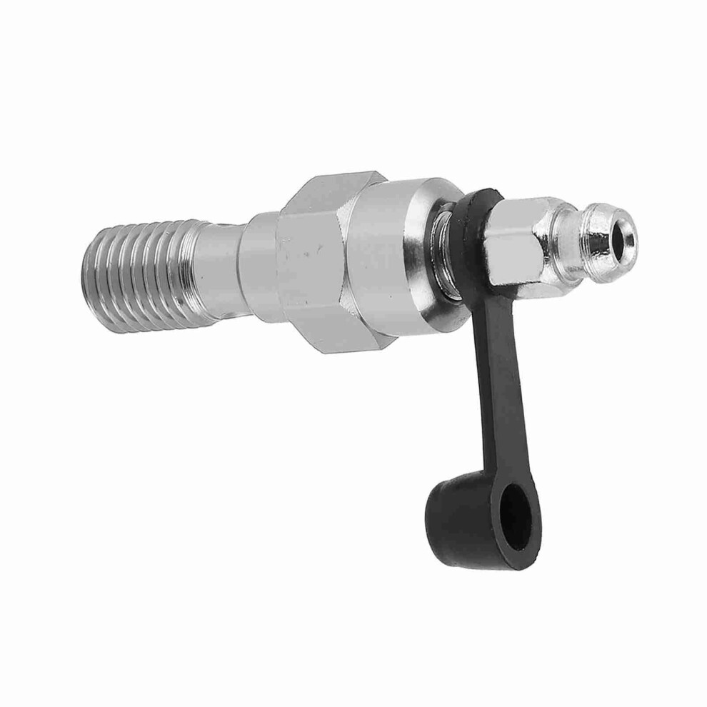 M10x1.25mm Motorcycle Brake Master Cylinder Caliper Bleed Screw Nipple Banjo Au Silver 5091393168915