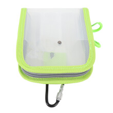 Waterproof Fishing Lure Box, PC Nylon 6 Compartments, Green