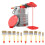 10pcs Flat Paint Brushes For Walls Bristle Wood Handle Wall Art 9