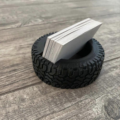 Reifen-Visitenkartenhalter – Wheel Shop Display-Stand Desktop-Arbeitsplatte 2
