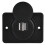 Dual USB Car Socket 3.1A Black 12V 24V 12
