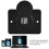 Dual USB Car Socket 3.1A Black 12V 24V 11
