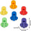 6-Pack Multi-Color Can Opener Easy Lid Remove Tool for Beer Soda 3
