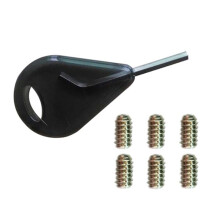 Surfboard Tail Rudder Wrench Screw Key Accessorie Surf Fin Key für Fcs Surf Fin Key Replacement Set SurfzubehöR