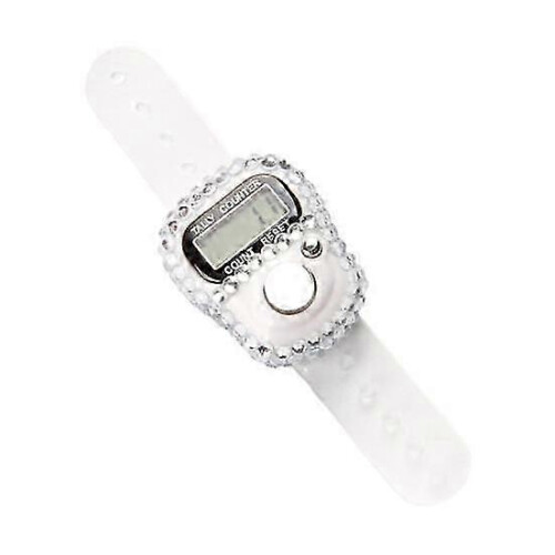 Rhinestone Electronic Counter Ring Φορητό ελαφρύ χειροκίνητο κλικ μέτρησης LCD Ψηφιακή οθό 2