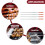 4Pièces Accessoires Grill Brochettes Manche Bois Résistantes 5