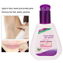 Aloe Painless Face & Beard Hair Removal Cream 125g Natural Plant Formula