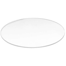 Transparent 3mm thick Mirror Acrylic round Disc Diameter:85mm