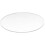 Transparent 3mm thick Mirror Acrylic round Disc Diameter:85mm 1