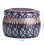 Tinplate Storage Box E 7.5cm Diameter for Tea Coffee Candy Jewelry 3